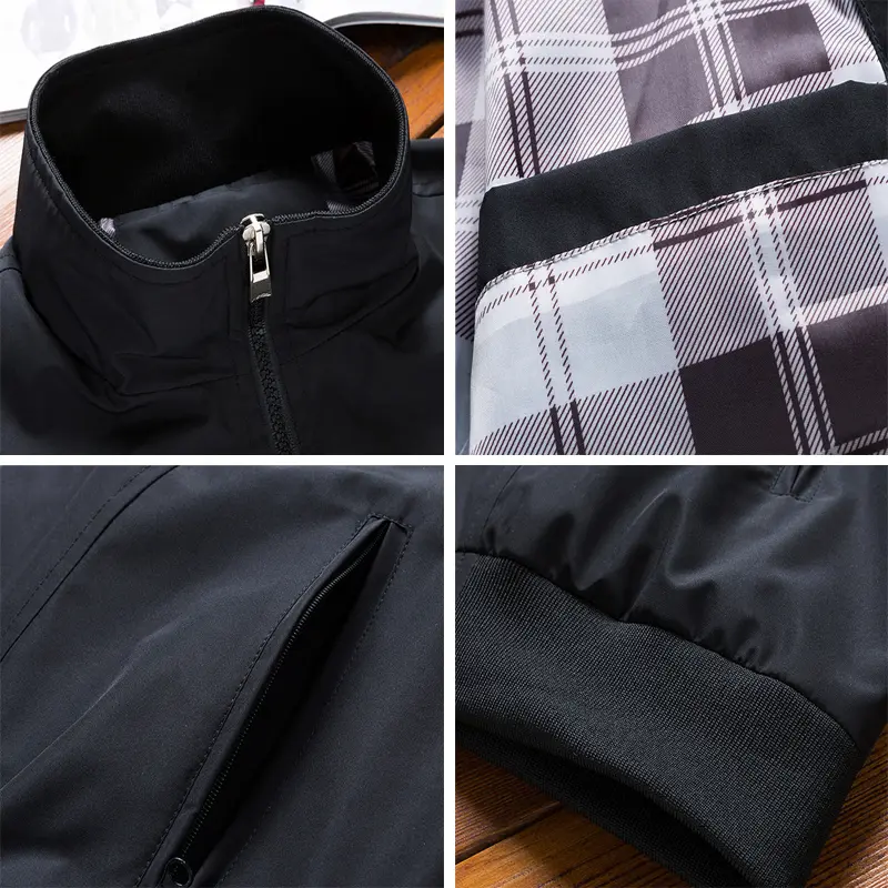 DIMUSI Mens Pilot Bomber Jacket Male Fashion Baseball Hip Hop Streetwear Coats Men Slim Fit Windbreaker Golfwear Jacket Clothing
