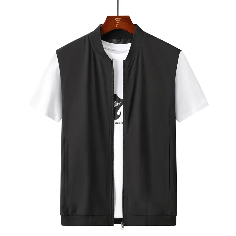 Summer Men's Mesh Breathable Vests Outdoor Mens Quick Dry Hiking Sports Waistcoats Men Quick Dry Fishing Sleeveless Jacket