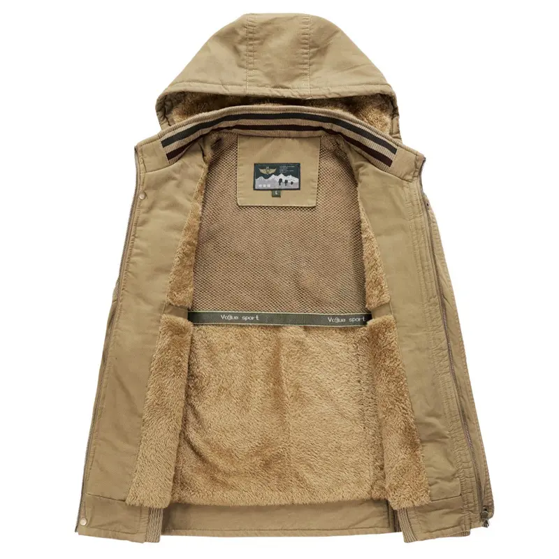 Winter Mens Fleece Padded Vests Fashion Men Thicken Warm Sleeveless Jackets with Hood Men Windbreaker Waistcoats Clothing 8XL