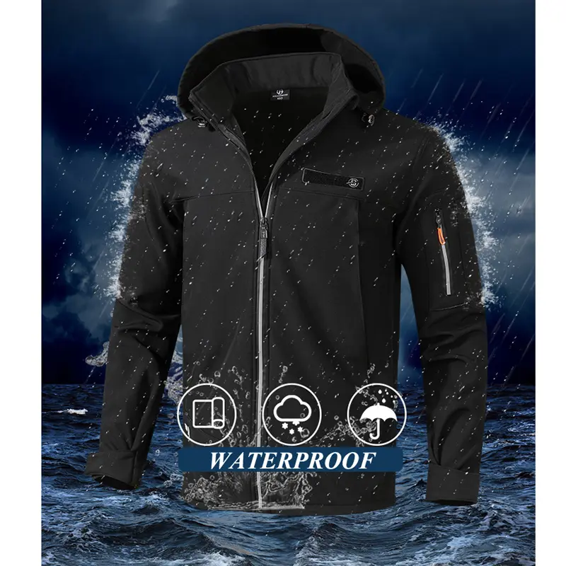 Winter Men Mountain Ski Warm Sets Men Hiking Widnbreaker Waterproof Sports Suit Men 2 Pieces Parkas Sets Tracksuit Rain Clothes
