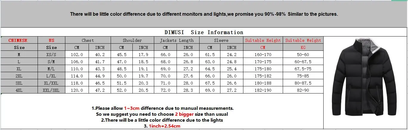 Winter Men's Warm Padded Jackets Fashion Men Cotton Thick Hooded Parkas Man Fur Collar Thermal Windbreaker Jacket Clothing