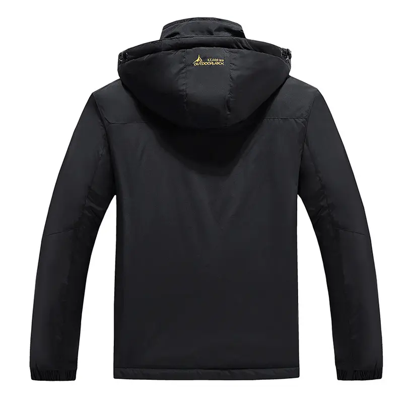 Winter Men Mountain Ski Warm Jackets Fashion Men Fleece Lined Windbreaker Waterproof Hooded Coats Men Thermal  Rain Jackets 6XL