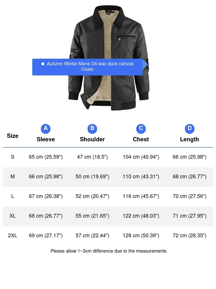 Winter Men's Cotton Warm Jackets Outdoor Men Fleece Lined Windbreaker Coats Fashion Men Lapel Thick Waterproof Jackets Clothing