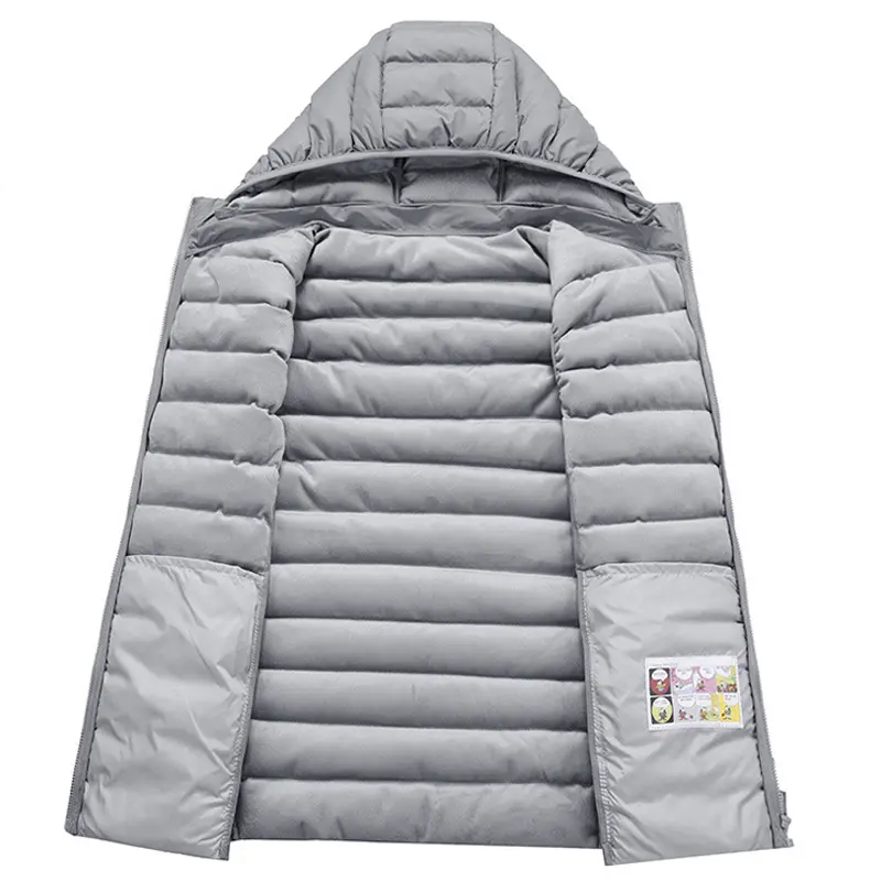 Winter Men's Fleece Warm Padded Vests Fashion Men Thick Windbreaker Hooed Waistcoats Men Waterproof Thermal Vests Clothing