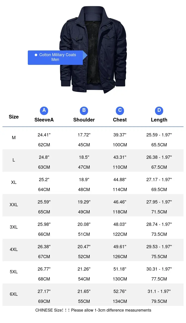 Autumn Winter Men Fleece Warm Jackets Men Thicken Multi Pockets Thermal Lined Coats Men Cotton Military Cargo Coats Clothing 6XL