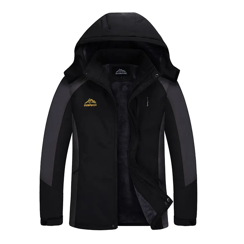 Winter Men Snow Jacket Couple's Waterproof Thermal Warm Windbreaker Hiking Coats Men Women Camping Fishing Rain Jacket Ski Parka