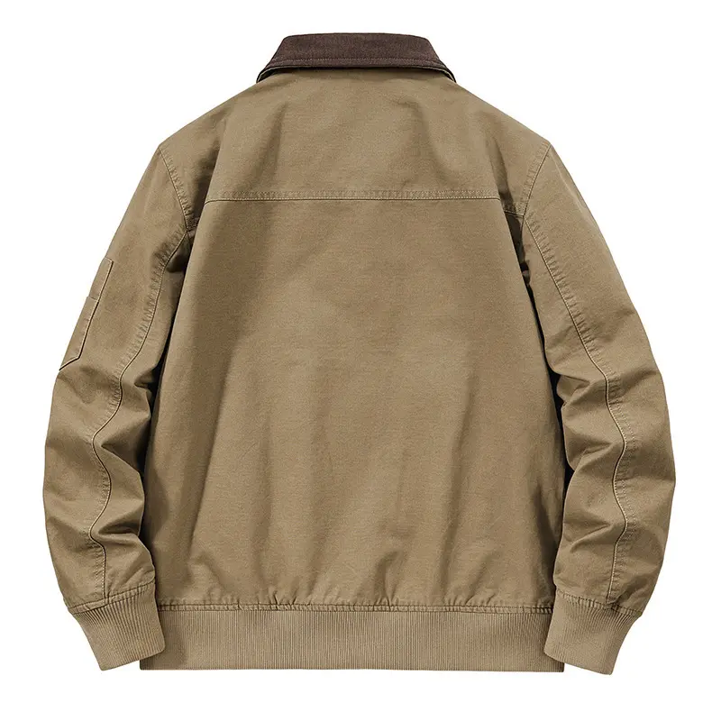 Spring Autumn Men's Bomber Jackets Fashion Men MA-1 Pilot Multi-Pocket Jacket Men Cotton Washed Windbreaker Jacket Clothing 5XL