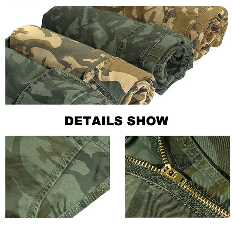 DIMUSI Summer Mens Military Cargo Shorts Mens Army Camouflage Tactical Shorts Men Cotton Loose Work Casual Shorts Plus Size 42