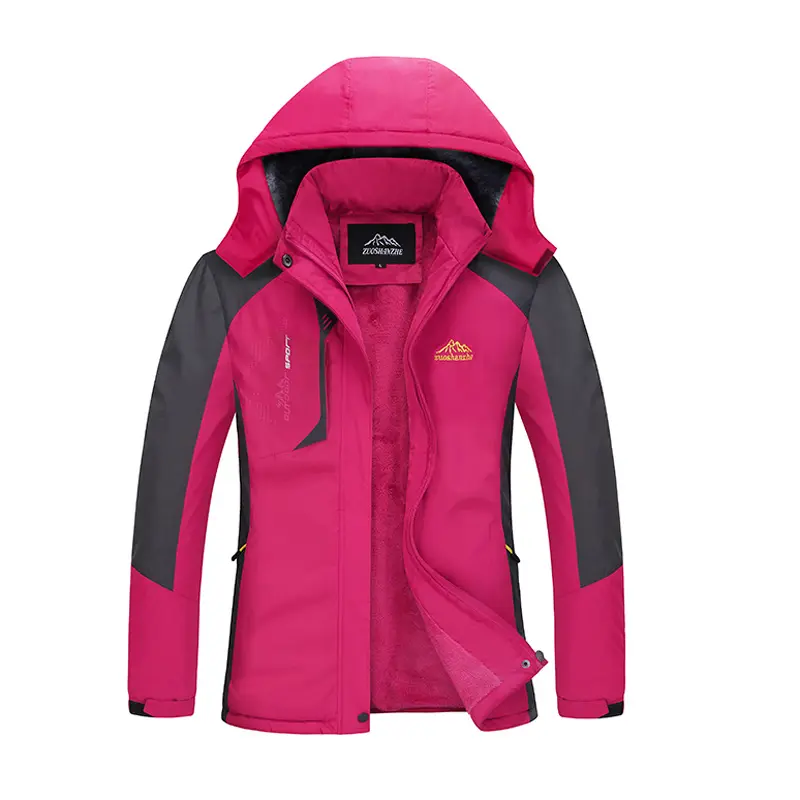 Winter Men Snow Jacket Couple's Waterproof Thermal Warm Windbreaker Hiking Coats Men Women Camping Fishing Rain Jacket Ski Parka