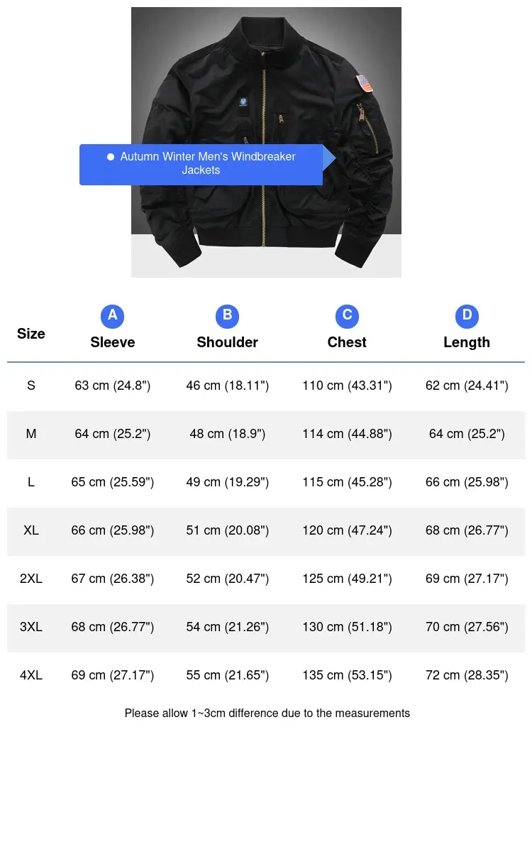 Autumn Men's MA-1 Pilot Bomber Jackets Casual Man Hiking Baseball Cargo Coats Men Multi-pocket Windbreaker Jackets Clothing