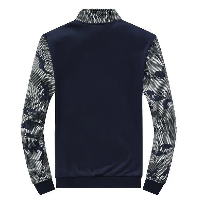 Autumn Winter Men Sportwear Sets Man Outdoor Zipper Sweatshirts+Sweatpants Men Stand Collar Tracksuit Sweatsuit Clothing