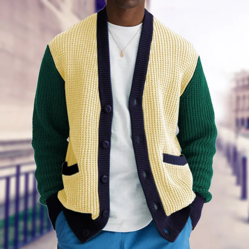 DIMUSI Winter Men's Cardigan Sweaters Fashion Male Knitted Sweater Thermal Coats Casual Man Knitted Cardigan Jackets Clothing
