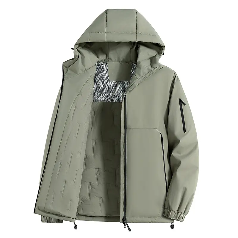 Winter Men's Mountain Ski Padded Jackets Men Thick Warm Waterproof Jacket Men Hiking Windbreaker Hooded Parkas Coats Clothing