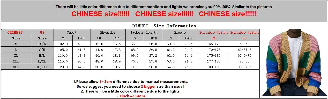 DIMUSI Winter Men's Cardigan Sweaters Fashion Male Knitted Sweater Thermal Coats Casual Man Knitted Cardigan Jackets Clothing