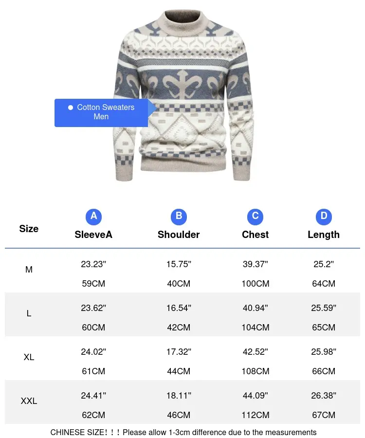 Autumn Winter Men's Warm Sweaters Fashion Men O-Neck Thicken Knitting Cashmere Pullover Men Classic Business Sweaters Clothing