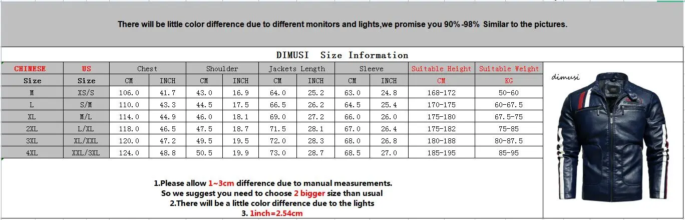 DIMUSI Winter Men's PU Jackets Casual Mens Vintage Moto Leather Motorcycle Jackets Fashion Male Biker Faux Leather Zipper Coats