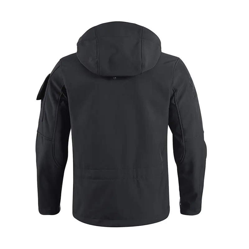 Winter Men's Mountain Ski Padded Jackets Men Soft Shell Warm Waterproof Action Jacket Men Sportswear Windbreaker Hooded Coat