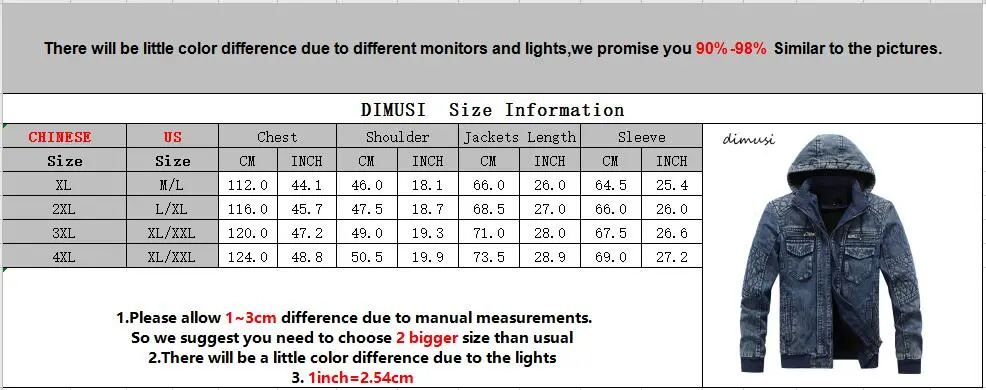 Winter Men’s Denim Jacket Trendy Fashion Man Denim Jean Hoodies Casual Male Fleece Warm Windbreaker Cowboy Coats Mens Clothing