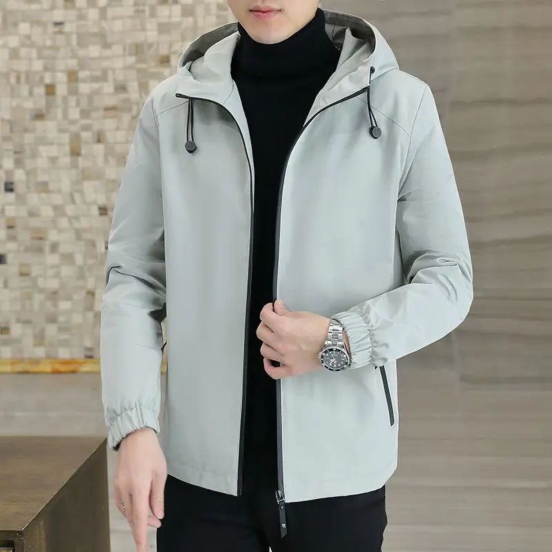 Autumn Winter Men's Warm Padded Jackets Fashion Men Fleece Lined Hooded Coats Men Outdoor Windbreaker Thermal Jackets Clothing