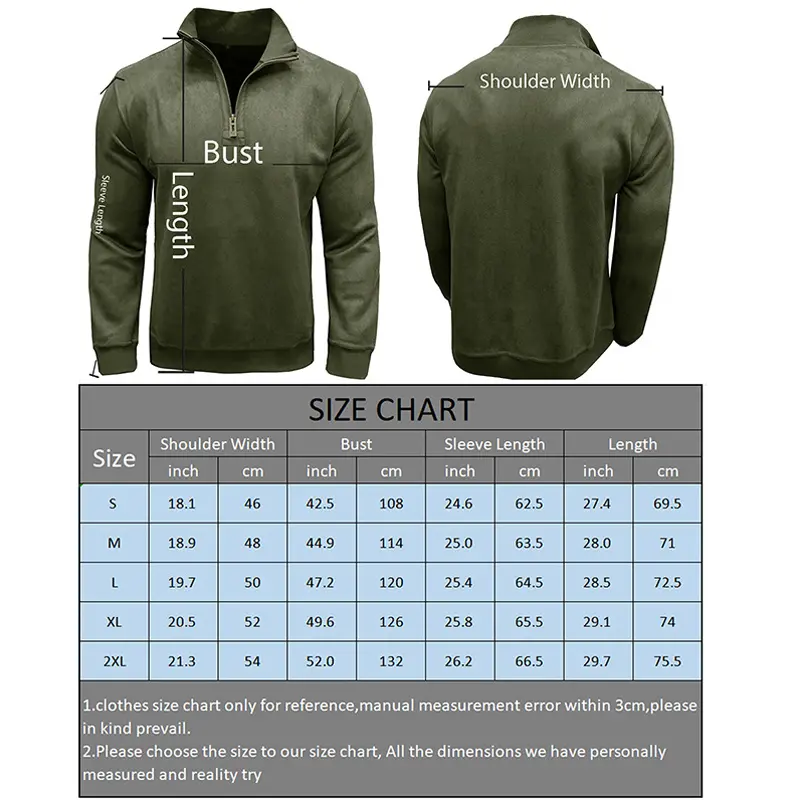 Spring Autumn Men's Long Sleeve Zipper Hoodies Fashion Men Stand Collar Henry Sweatshirt Men Sports Breathable Pullover Clothing