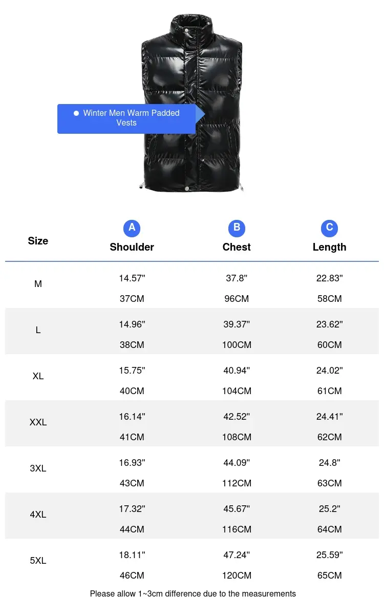 Winter Mens Warm Jacket Sleeveless Vest Man Cotton Thicken Shiny Vest Men Stand Collar Windbreaker Padded Waistcoats Clothing