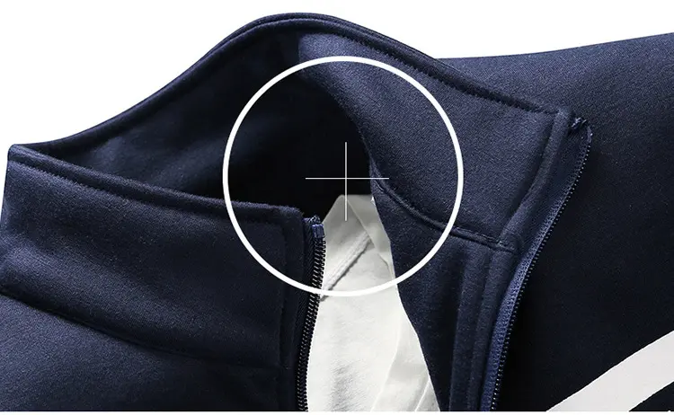 DIMUSI Autumn Men Sportwear Sets Tracksuit Male Outwear Sweatshirts Patchwork Men Hoodies Stand Collar Tracksuit Sets Clothing