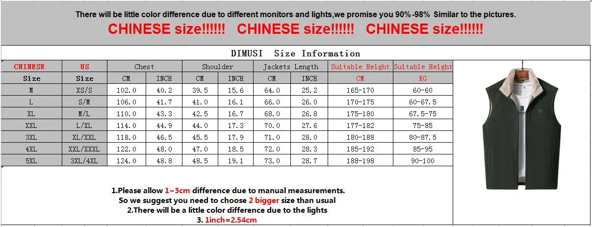 DIMUSI Men's Jacket Sleeveless Vest Winter Male Fleece Warm Vest Coats Casual Outwear Windbreaker Army Waistcoats Clothing