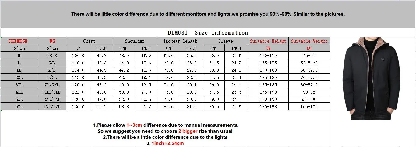 DIMUSI Winter Men's Bomber Jackets Casual Male Outwear Fleece Warm Windbreaker Padded Coats Man Business Hooded Jacket Clothing
