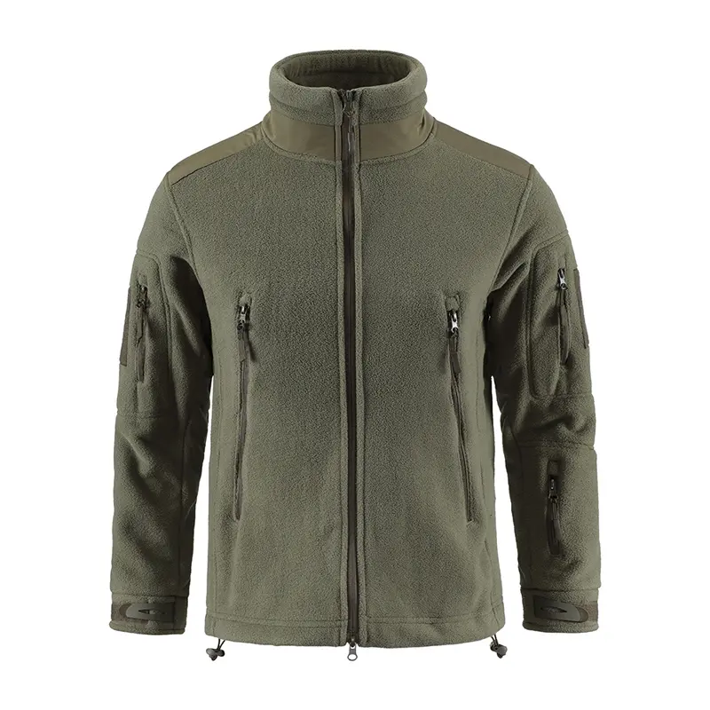 Winter Mens Softshell Warm Jacket Man Polar Fleece Army Camo Tactical Coats Men Stand Collar Thermal Windbreaker Sweatshirts