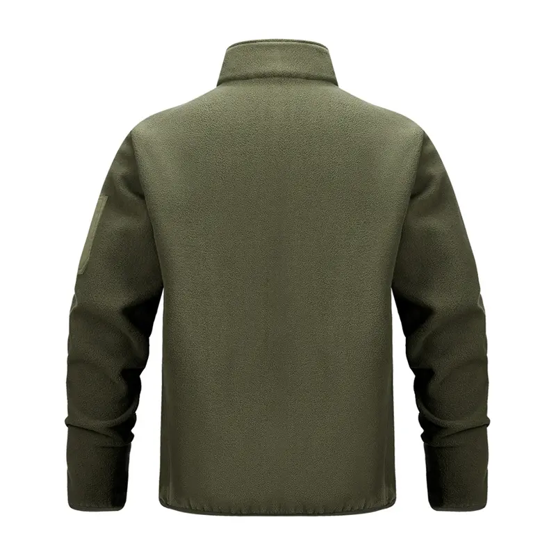 Winter Men Polartec Warm Jackets Casual Man Fleece Lined Windbreaker Coats Men Soft Shell Stand Collar Tactical Hiking Jackets