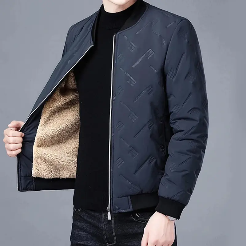 DIMUSI Winter Bomber Jackets Men Baseball Thicken Fleece Warm Jacket Fashion Outdoor WIndbreaker Coats Men Brand Clothing