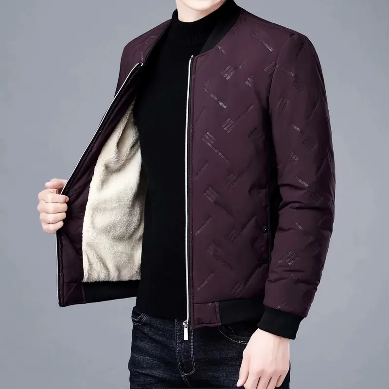 DIMUSI Winter Bomber Jackets Men Baseball Thicken Fleece Warm Jacket Fashion Outdoor WIndbreaker Coats Men Brand Clothing