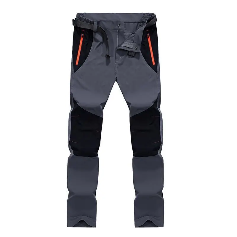 Spring Autumn Men's Hiking Pants Man Quick Dry Wateproof Climbing Joggers Men Sports Breathable Lightweight Pants Clothing 4XL