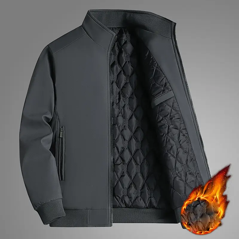 Winter Men's Warm Down Padded Jackets Fashion Men Thermal Windbreaker Parkas Coats Classic Men Thick Business Jackets Clothing