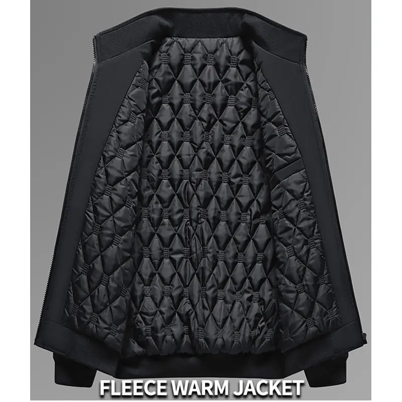 Winter Men's Warm Down Padded Jackets Fashion Men Thermal Windbreaker Parkas Coats Classic Men Thick Business Jackets Clothing