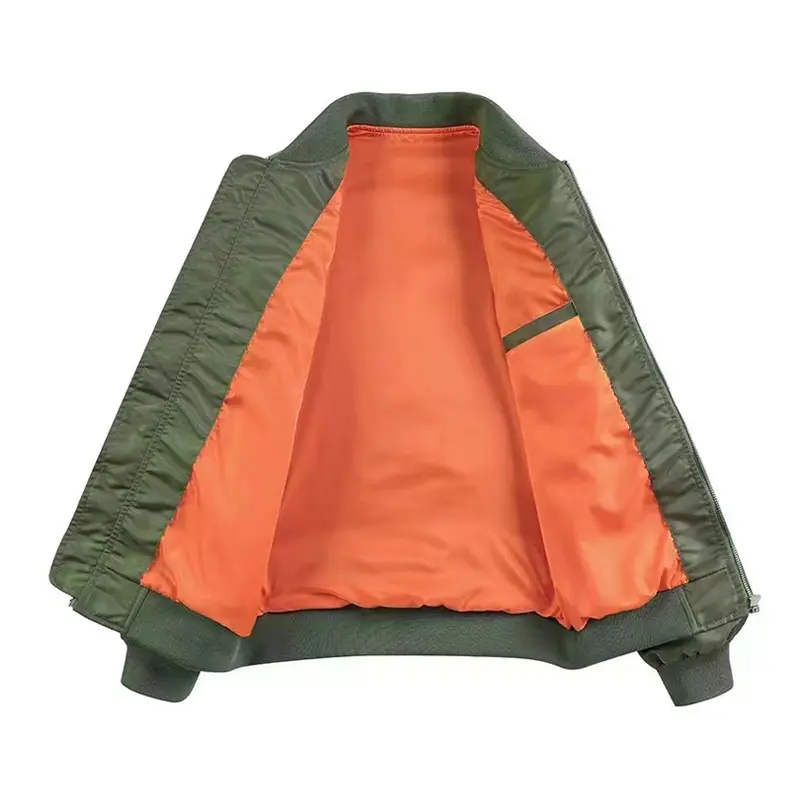 Spring Men's Bomber Jackets Fashion Men MA-1 Pilot Windbreaker Coats Men Waterproof Baseball Uniform Zipper Jackets Clothing