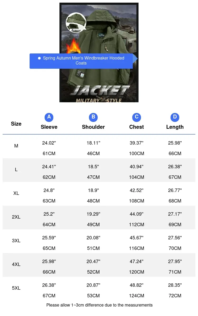 Spring Autumn Men's Fleece Warm Jackets Fashion Men Retro Tactical Hiking Hooded Coats Outdoor Men Waterproof Jackets Clothing