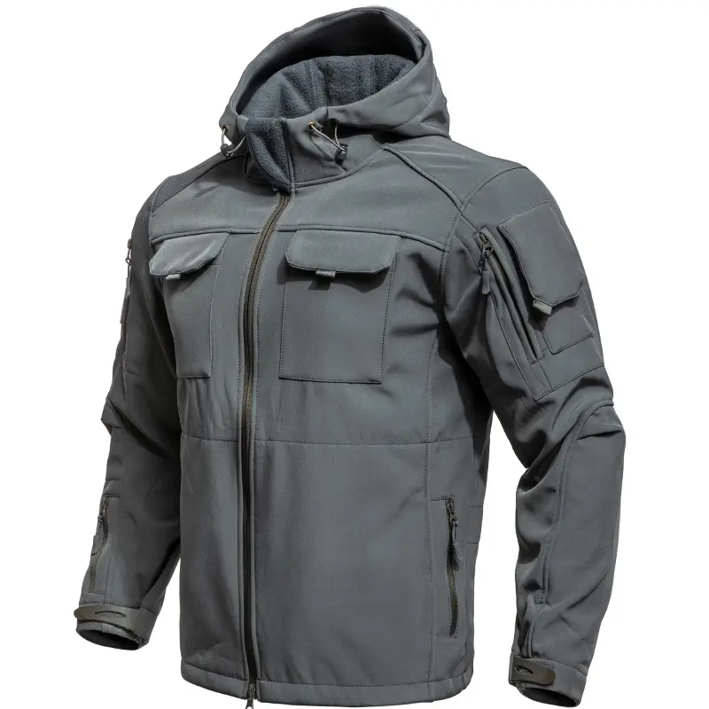 Winter Mens Mountain SKi Softshell Jacket Man Tactical Waterproof Action Jacket Outdoor Men Sports Windbreaker Warm Hooded Coats