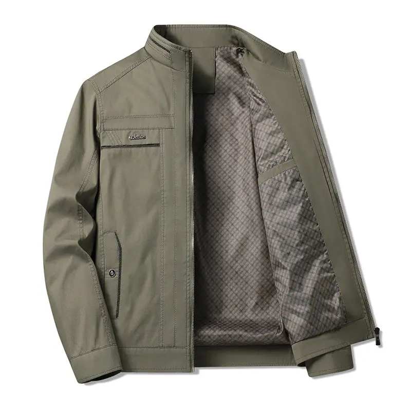 Autumn Men's Bomber Jacket Mens Multi-pocket Windbreaker Breathable Coats Fashion Men Sports Hiking Windproof Jackets Clothing