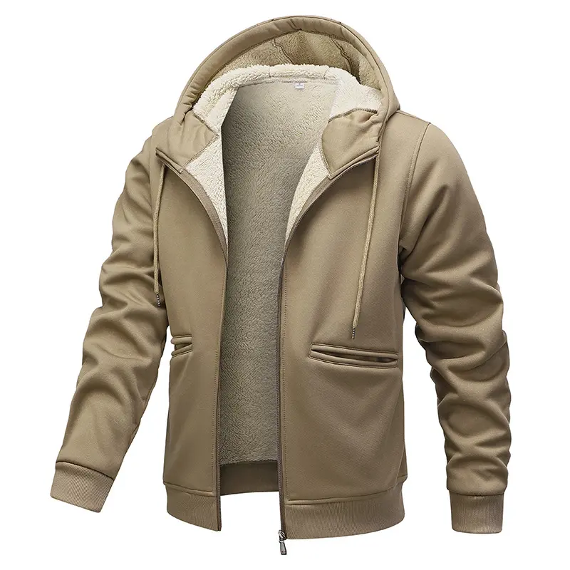 Winter Mens Mountain Ski Warm Jackets Men Thick Warm Fleece Lined Hooded Coats Men Soft Shell Hiking Windbreaker Jacket Clothing