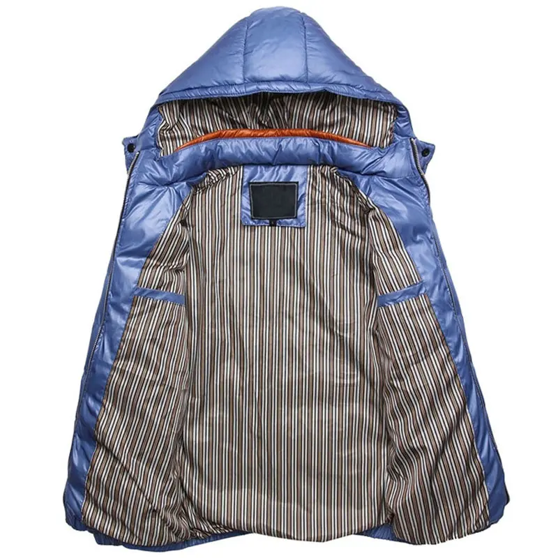 DIMUSI New Men Winter Jacket Fashion Hooded Thermal Down Cotton Parkas Male Casual Hoodies Brand Clothing Warm Coat 5XL,PA064