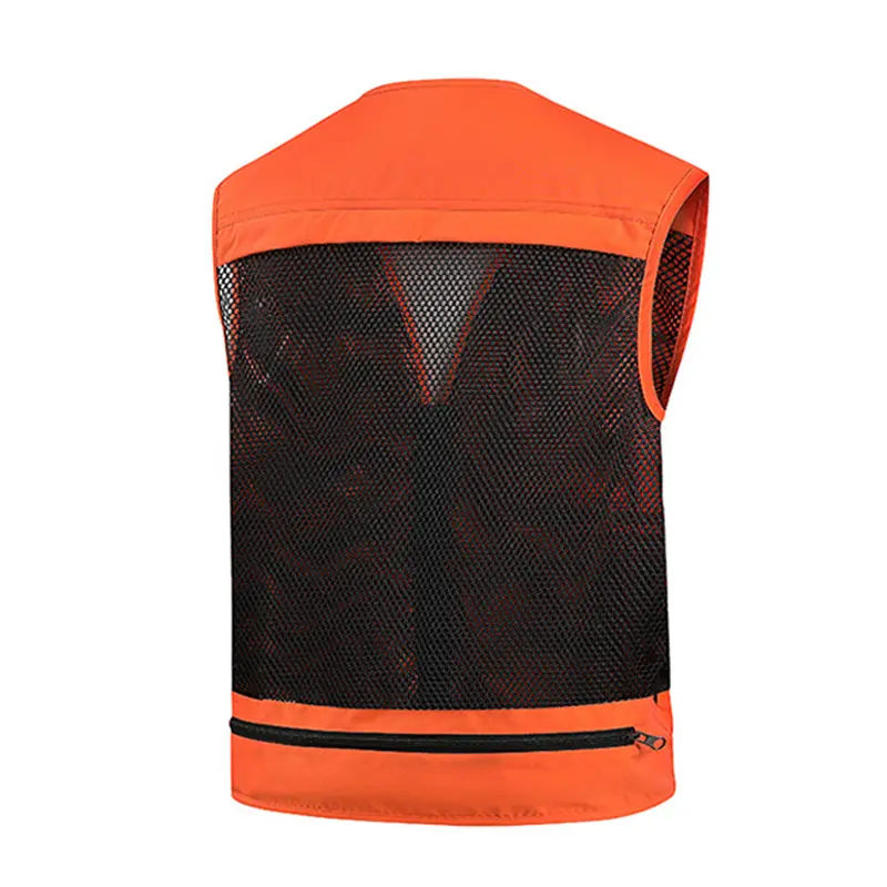 Summer Men's Quick Dry Hiking Vests Outdoor Mens Breathable Multi-pocket Fishing Waistcoats Men Wateproof Sleeveless Jackets