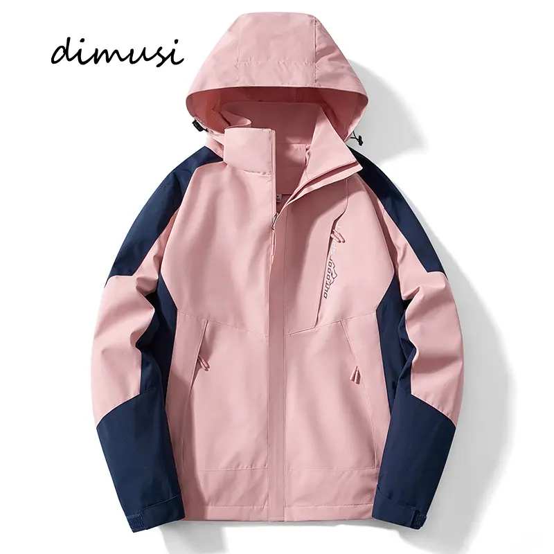 Spring Autumn Women Quick Dry Hiking Jackets Girls Waterproof Raincoats with Hood Lady Girls Sports Windbreaker Jackets Clothing