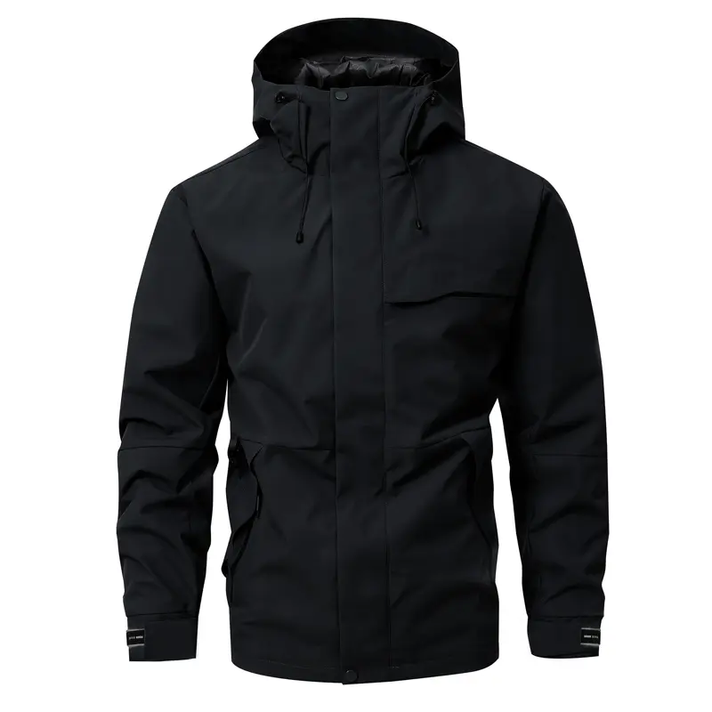 Autumn Men's Waterproof HikingJackets Men Outdoor Windbreaker Climbing Hooded Coats Men Sprots Breathable Zipper Jacket Clothing