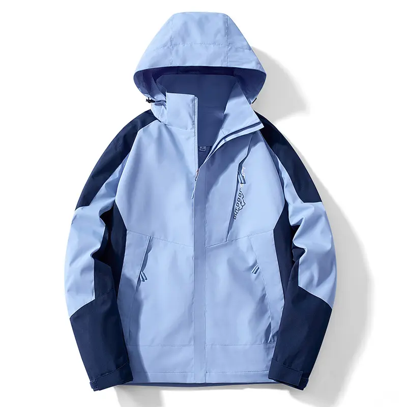 Spring Autumn Women Quick Dry Hiking Jackets Girls Waterproof Raincoats with Hood Lady Girls Sports Windbreaker Jackets Clothing