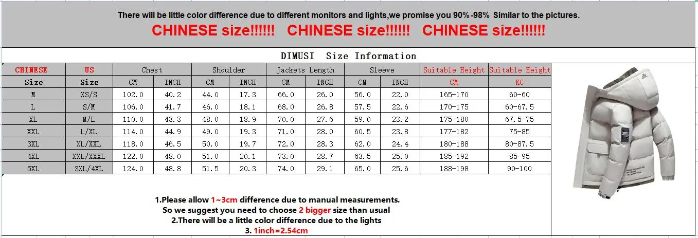 Winter Mens Warm Down Padded Jackets Fashion Man Cotton Thick Parkas Coats Casual Men Thermal Windbreaker Hooded Jacket Clothing