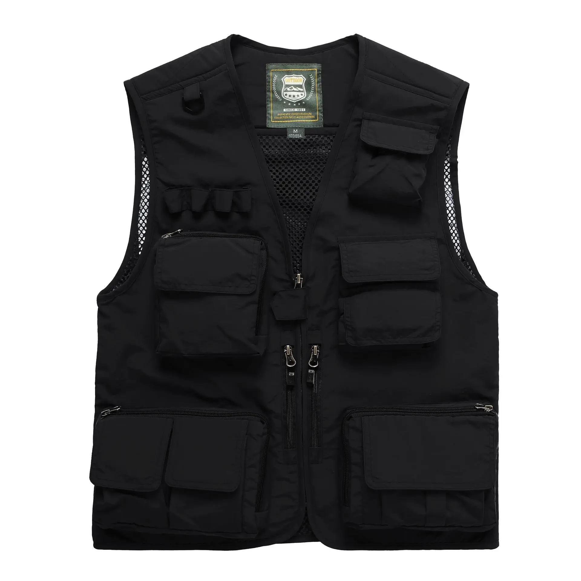Summer Men's Hiking Quick Dry Vest Outdoor Men Sports Mesh Breathable Waistcoats Man Fishing Photography Sleeveless Jacket 7XL