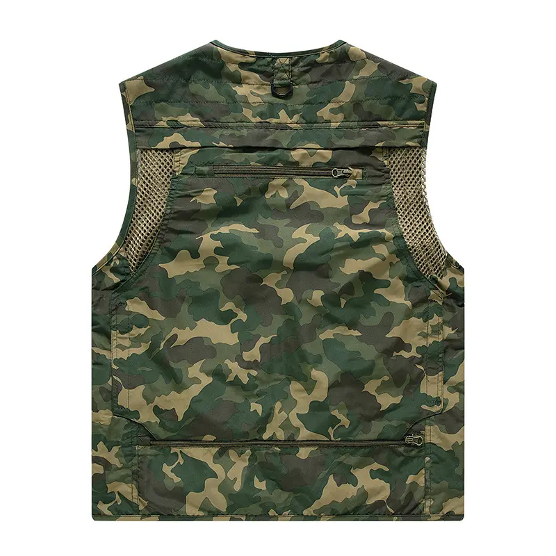 Summer Men's Hiking Quick Dry Vest Outdoor Men Sports Mesh Breathable Waistcoats Man Fishing Photography Sleeveless Jacket 7XL