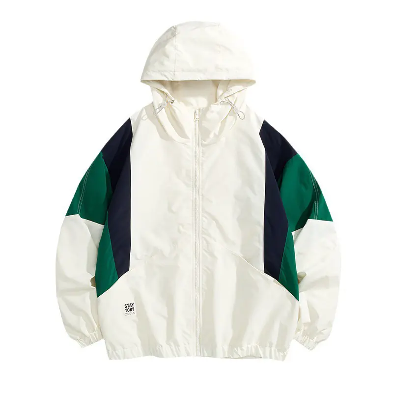 Spring Autumn Men's Bomber Jackets Fashion Men Streetwear Pilot Hooded Coats Men Sports Breathable Zipper Jackets Clothing