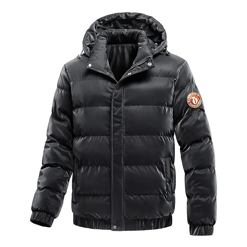 Winter Men's Warm Parkas Coats Men Cotton Thickn Windbreaker Hooded Coats Casual Outdoor Men Loose Down Thermal Jackets Clothing